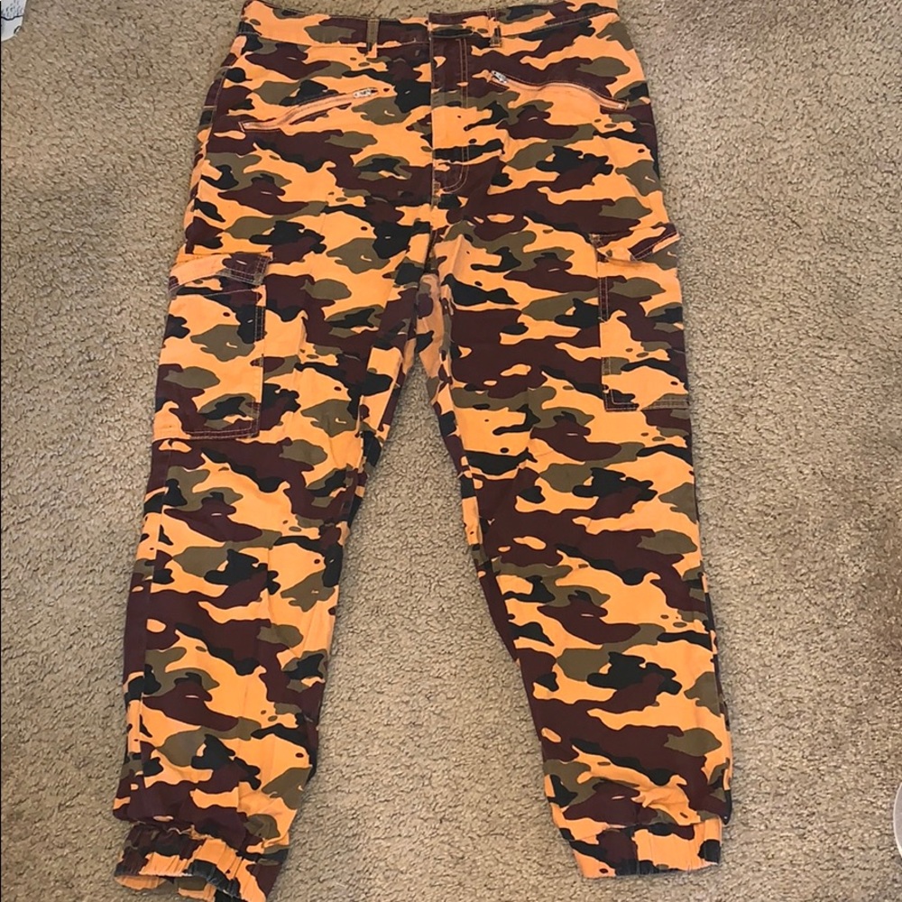 Wild Fable Orange camo joggers